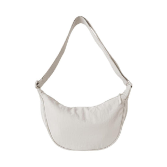 MINISO CITY SERIES SMALL DUMPLING-SHAPED CROSSBODY BAG(GRAY) 2028885313105