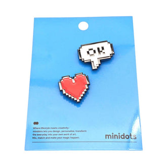 MINISO MOOD SERIES METAL CHARM(HEART) 2028990410102 CHARM
