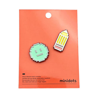 MINISO MOOD SERIES METAL CHARM(SILENCE) 2028990412106 CHARM