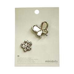 MINISO SHINY BUTTERFLY SERIES CHARM(SILVERY) 2028990510109 CHARM