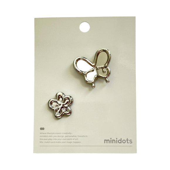 MINISO SHINY BUTTERFLY SERIES CHARM(SILVERY) 2028990510109 CHARM