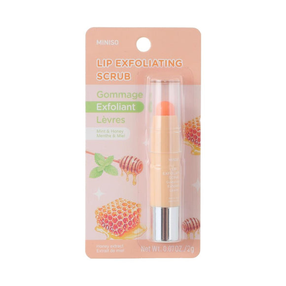 MINISO LIP EXFOLIATING SCRUB(MINT & HONEY) 2026877611109 LIP BALM