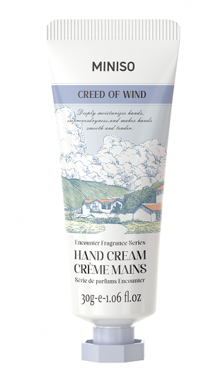 MINISO MOISTURIZING HAND CREAM(GERANIUM CEDAR SCENT) 2030278910105 HAND CREAM