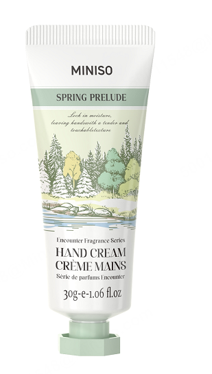 MINISO MOISTURIZING HAND CREAM(TEA VETIVER SCENT) 2030278911102 HAND CREAM
