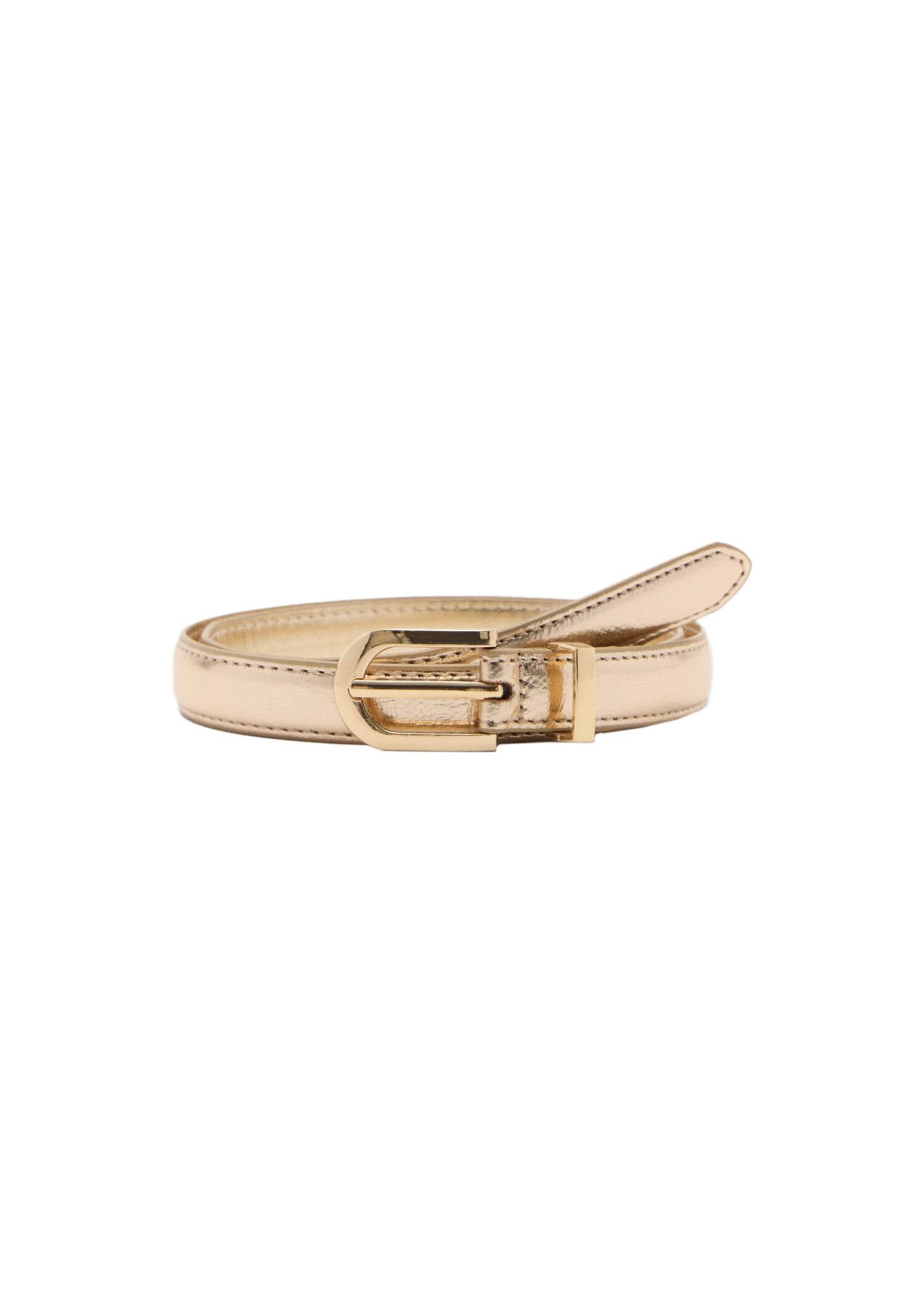 MANGO MEVE 77000254-OR MANGO WOMEN BELT