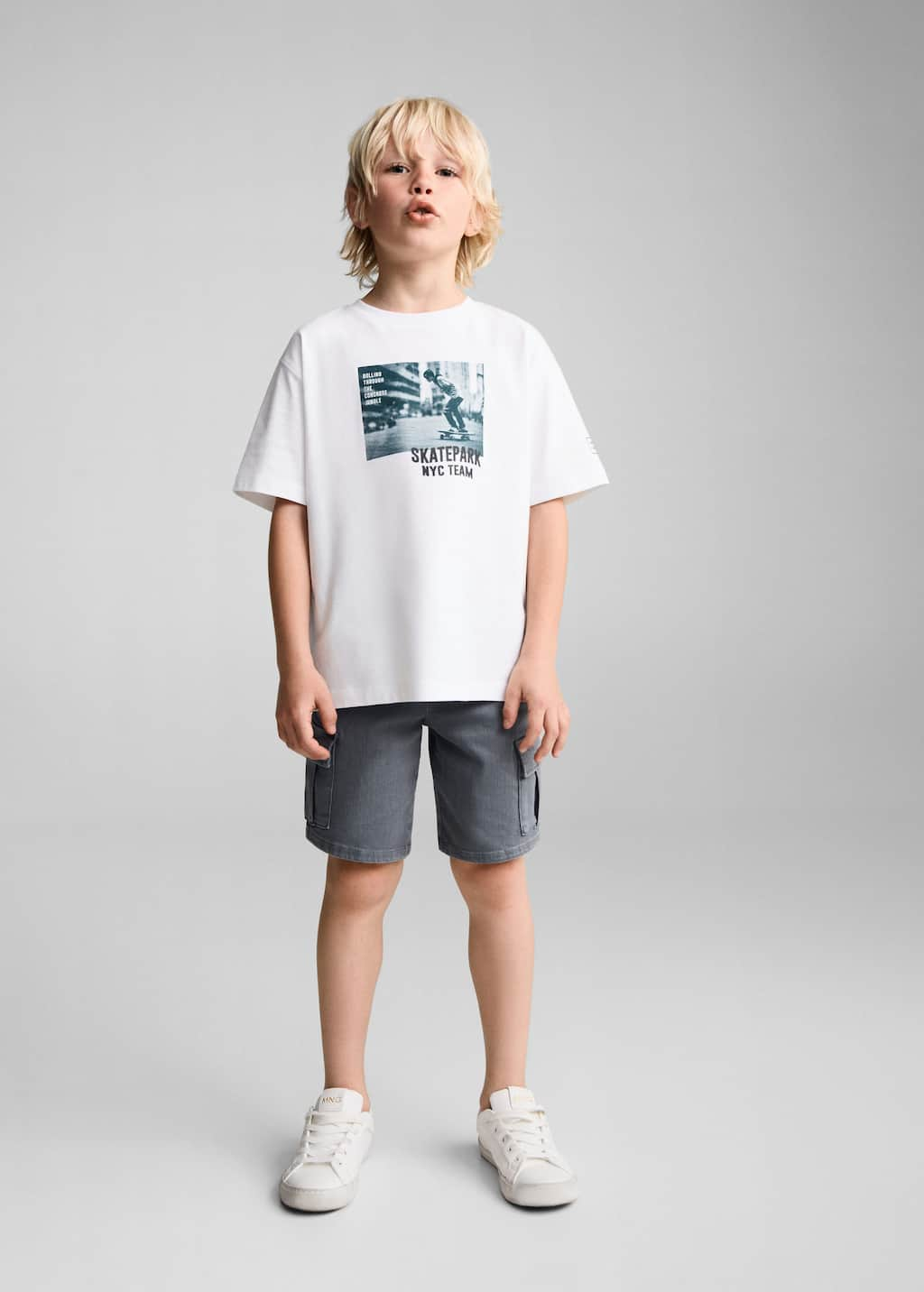 MANGO TEAM 77002928-02 MANGO KIDS BOY T-SHIRT SHORT SLEEVE