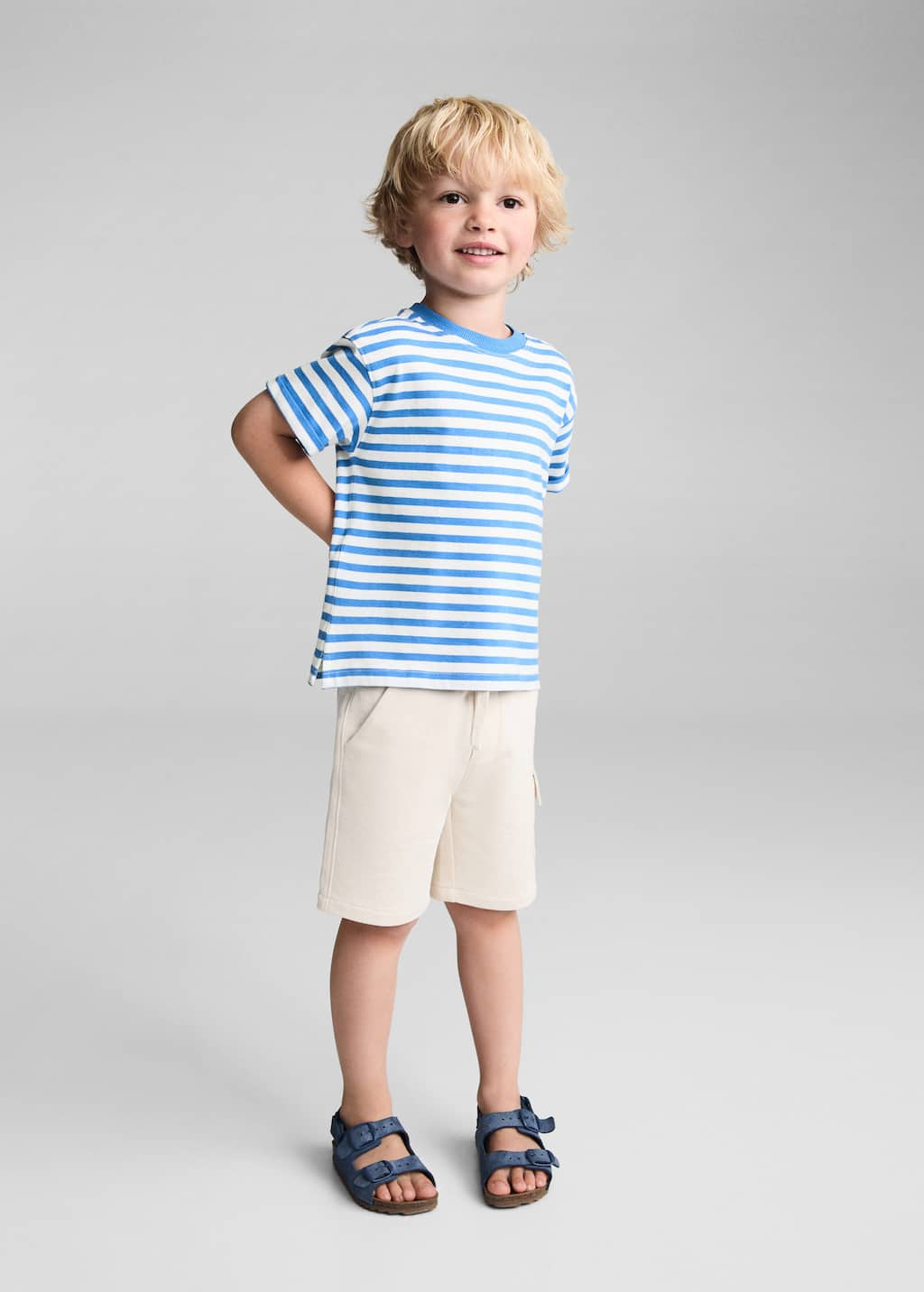 MANGO LINESB 77002935-53 MANGO KIDS BABY BOY T-SHIRT SHORT SLEEVE