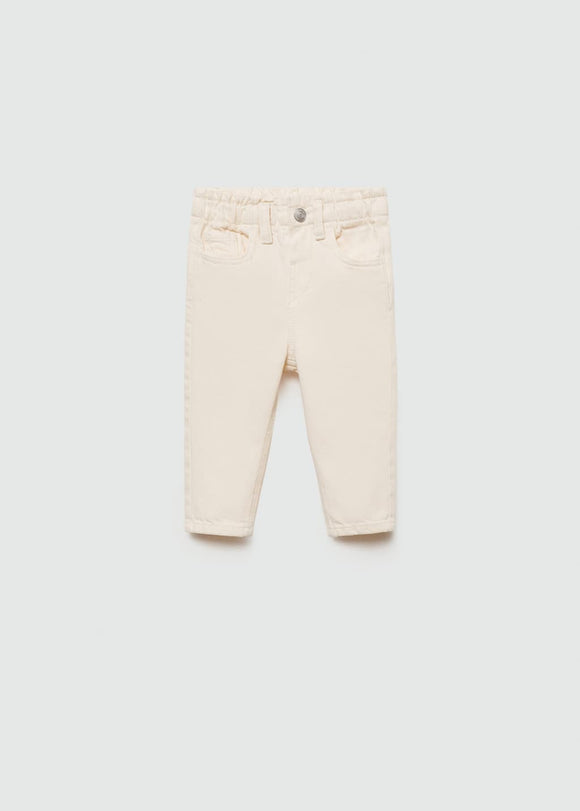 MANGO PAPERBAG 77003272-05 MANGO KIDS BABY GIRL JEANS