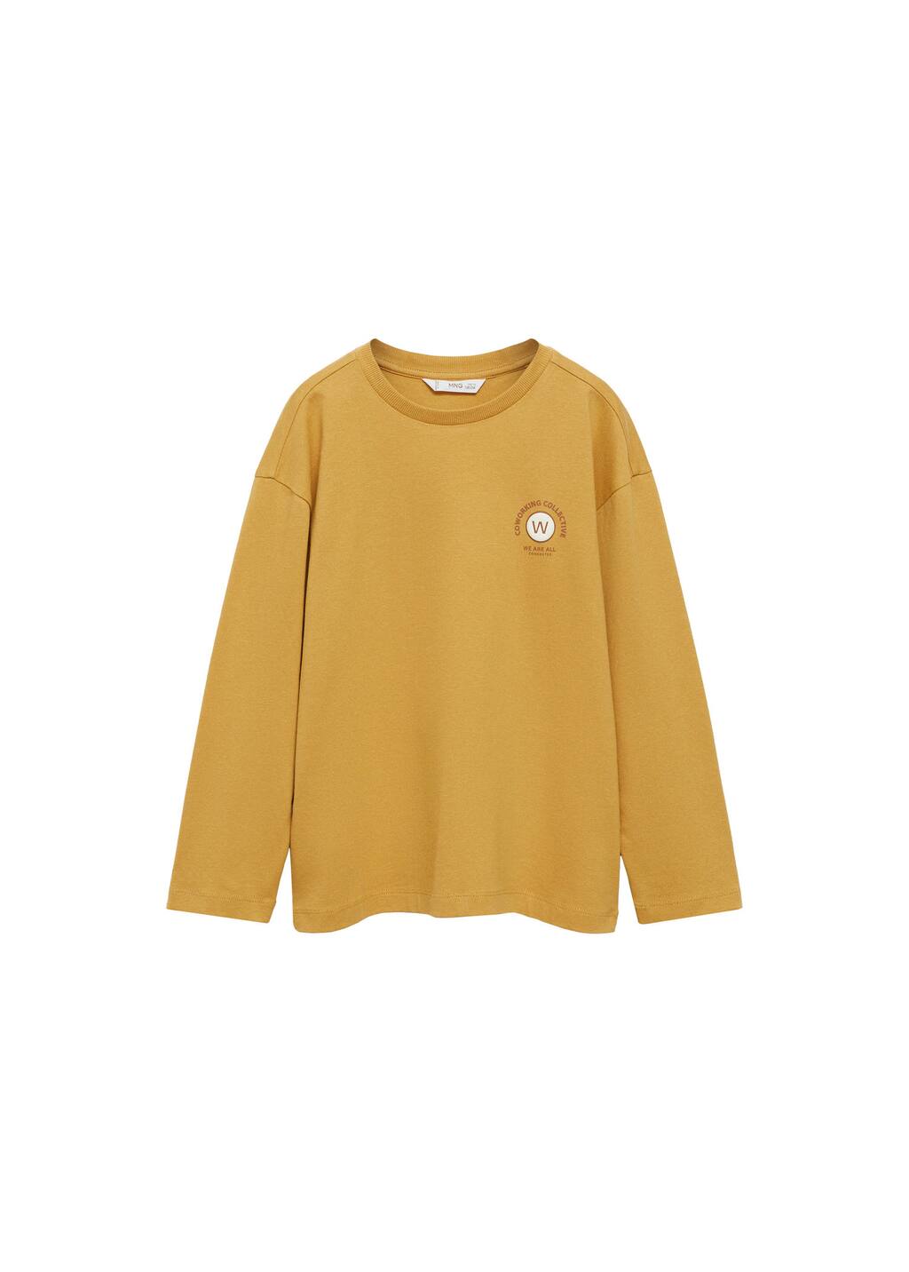 MANGO CONNECT 77006728-16 MANGO KIDS BOY T-SHIRT LONG SLEEVE