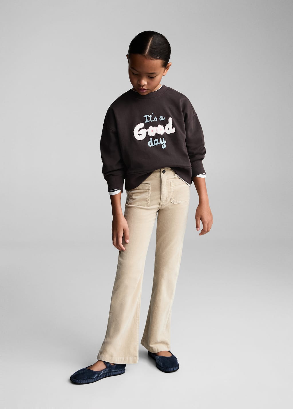 MANGO GOOD 77007705-95 MANGO KIDS GIRL SWEATSHIRT