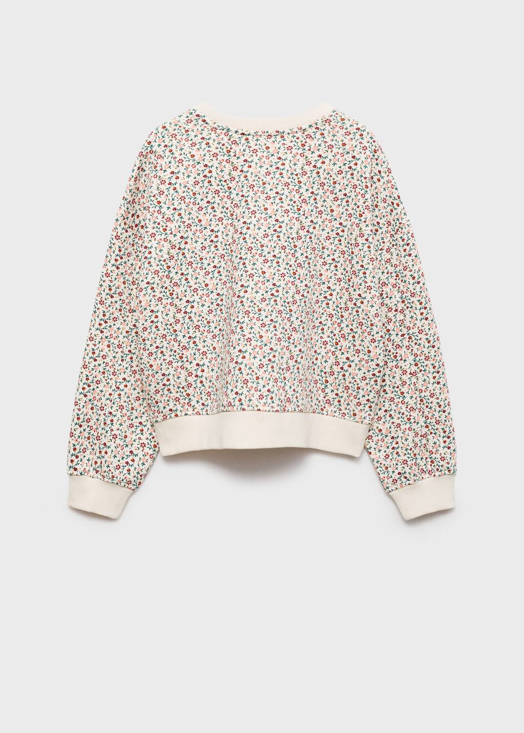 MANGO FLEURS 77007706-92 MANGO KIDS GIRL SWEATSHIRT