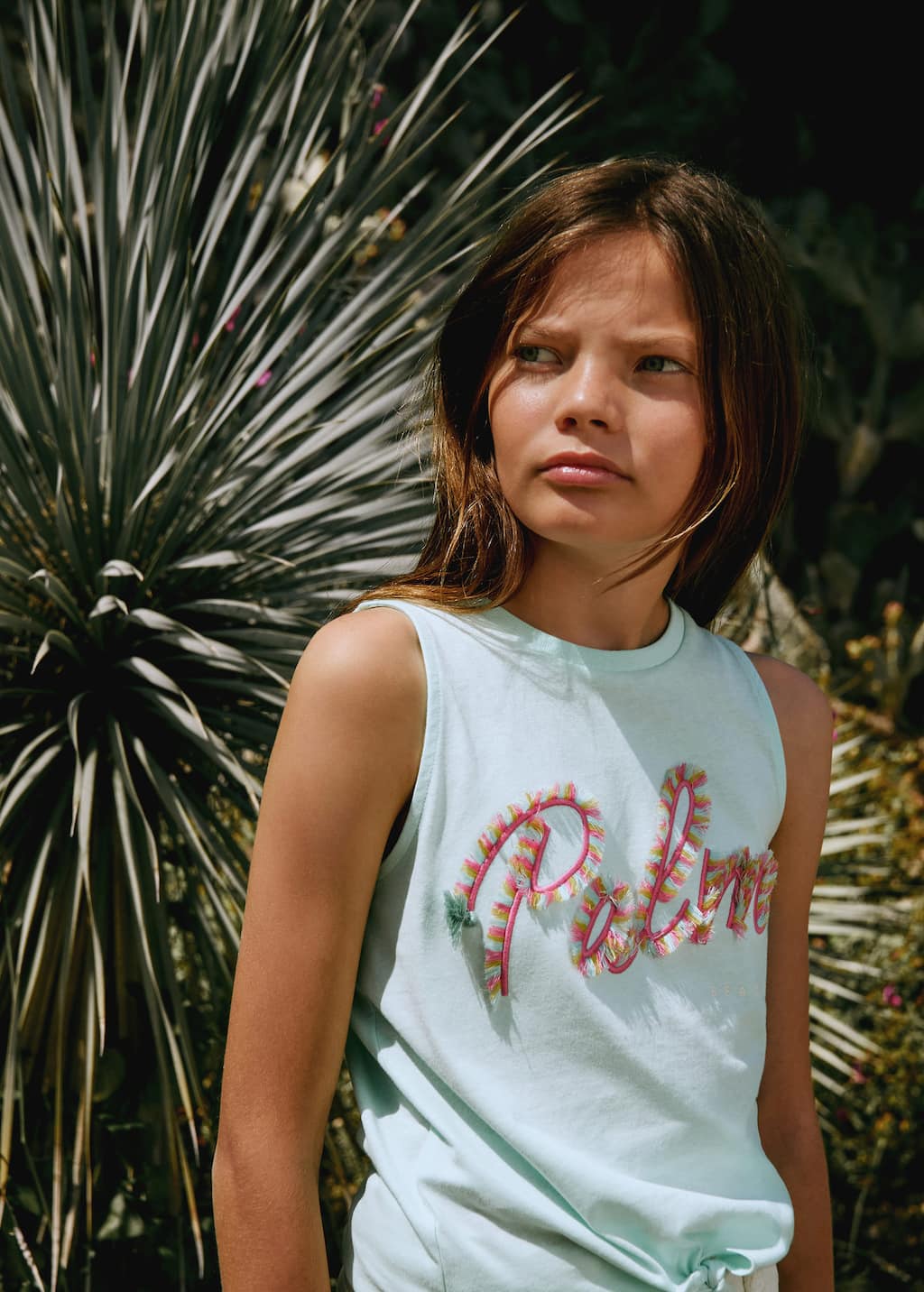 MANGO PALM 77010357-45 MANGO KIDS GIRL T-SHIRT SHORT SLEEVE