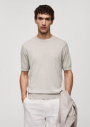 MANGO ARES 77012539-03 MANGO MAN T-SHIRT SHORT SLEEVE-1