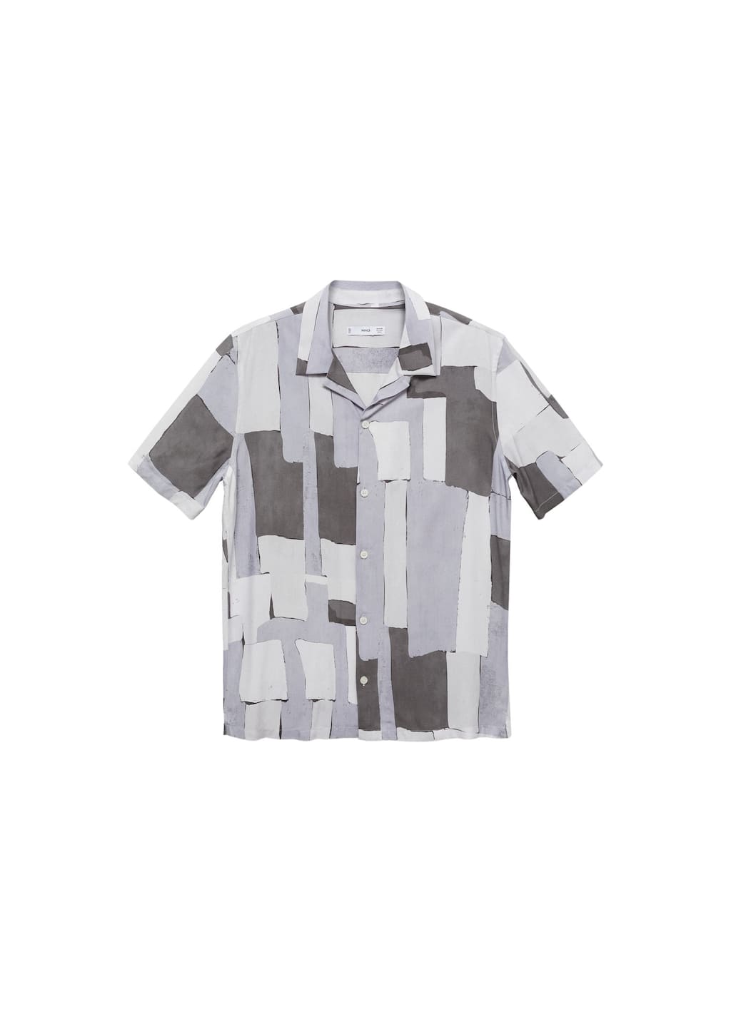 MANGO ATRI 77012549-90 MANGO MAN SHIRT SHORT SLEEVE