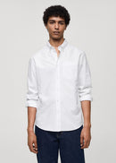 MANGO OXFORD 77014442-01 MANGO MAN SHIRT LONG SLEEVE-1