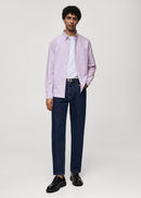 MANGO OXFORD 77014442-62 MANGO MAN SHIRT LONG SLEEVE-2