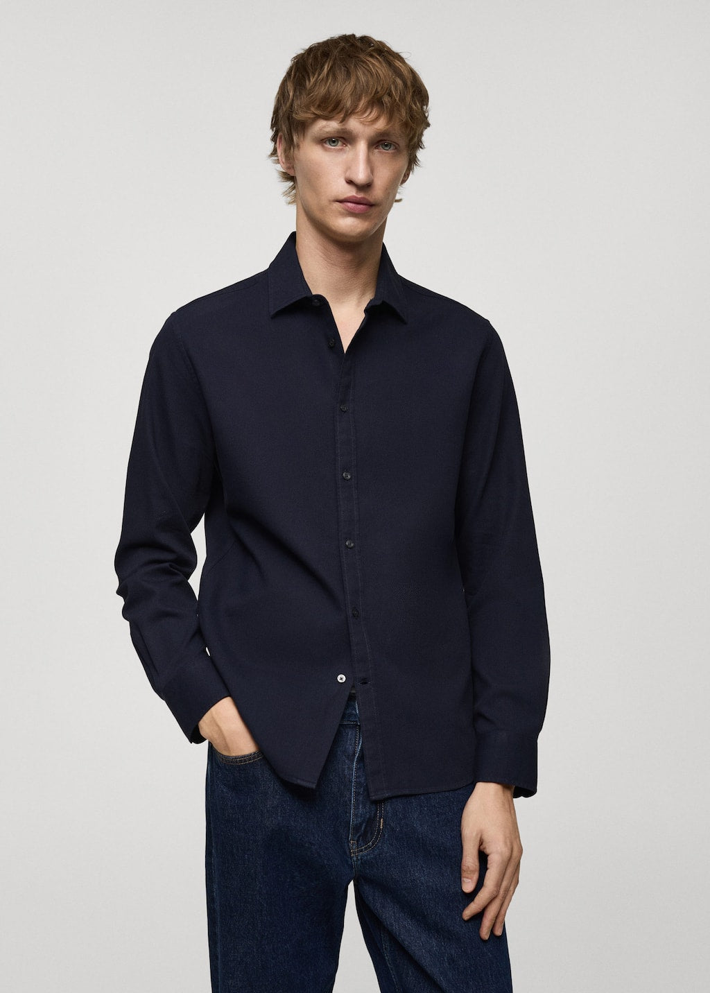 MANGO ARTHUR 77014443-56 MANGO MAN SHIRT LONG SLEEVE