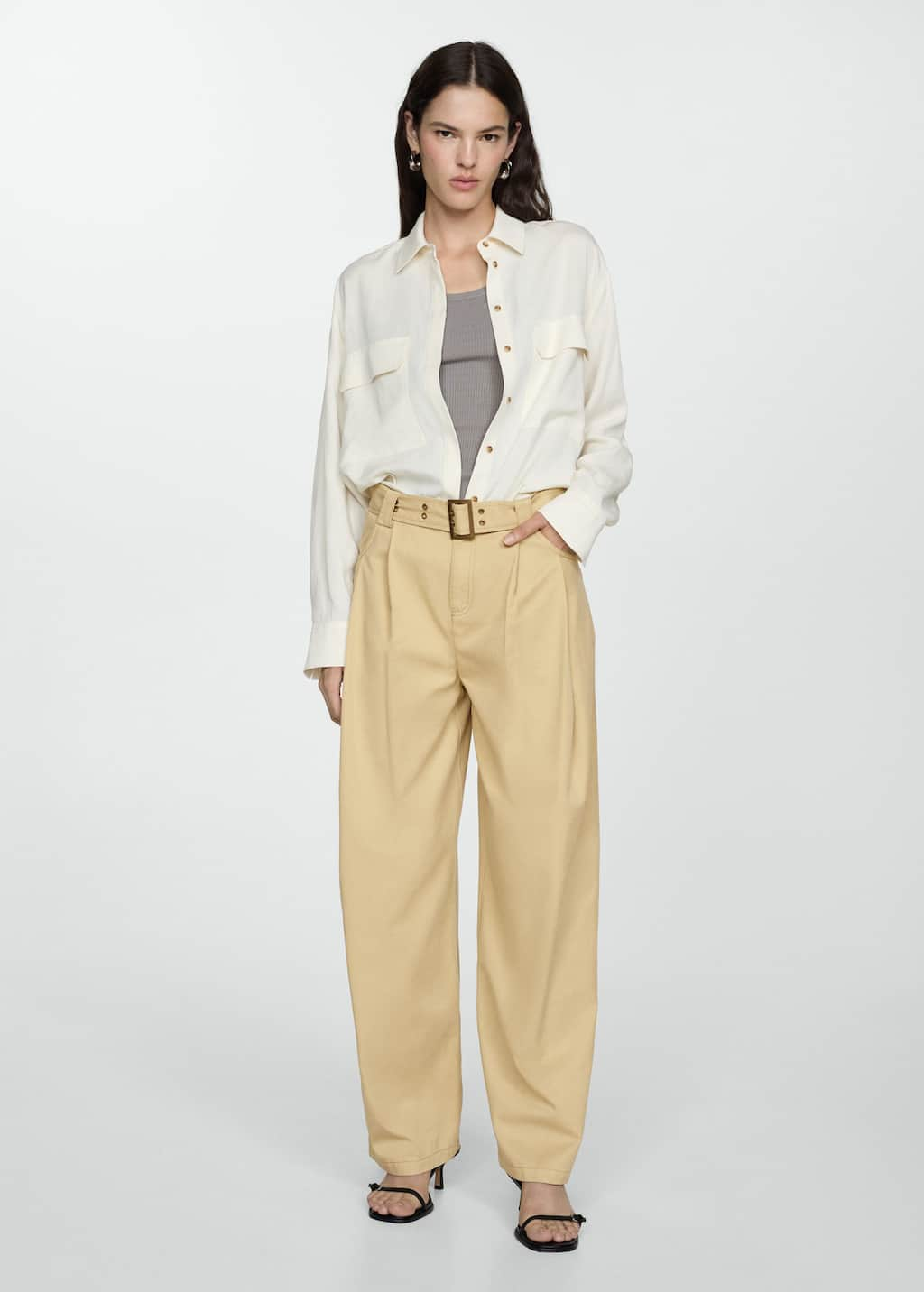 MANGO SCORPIO 77016726-08 MANGO WOMEN TROUSER