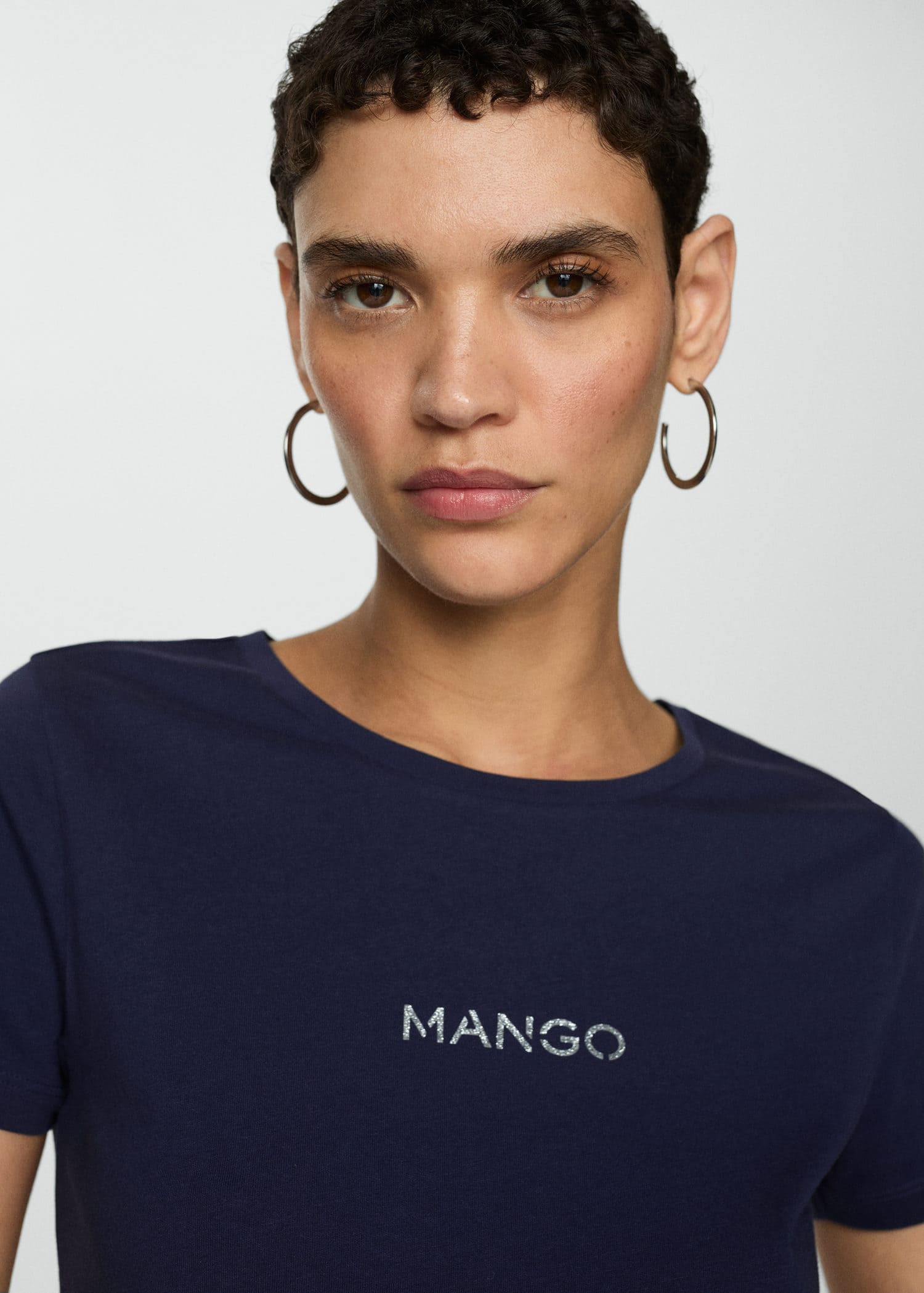 MANGO MANGOLOG-H 77020354-56 MANGO WOMEN T-SHIRT SHORT SLEEVE