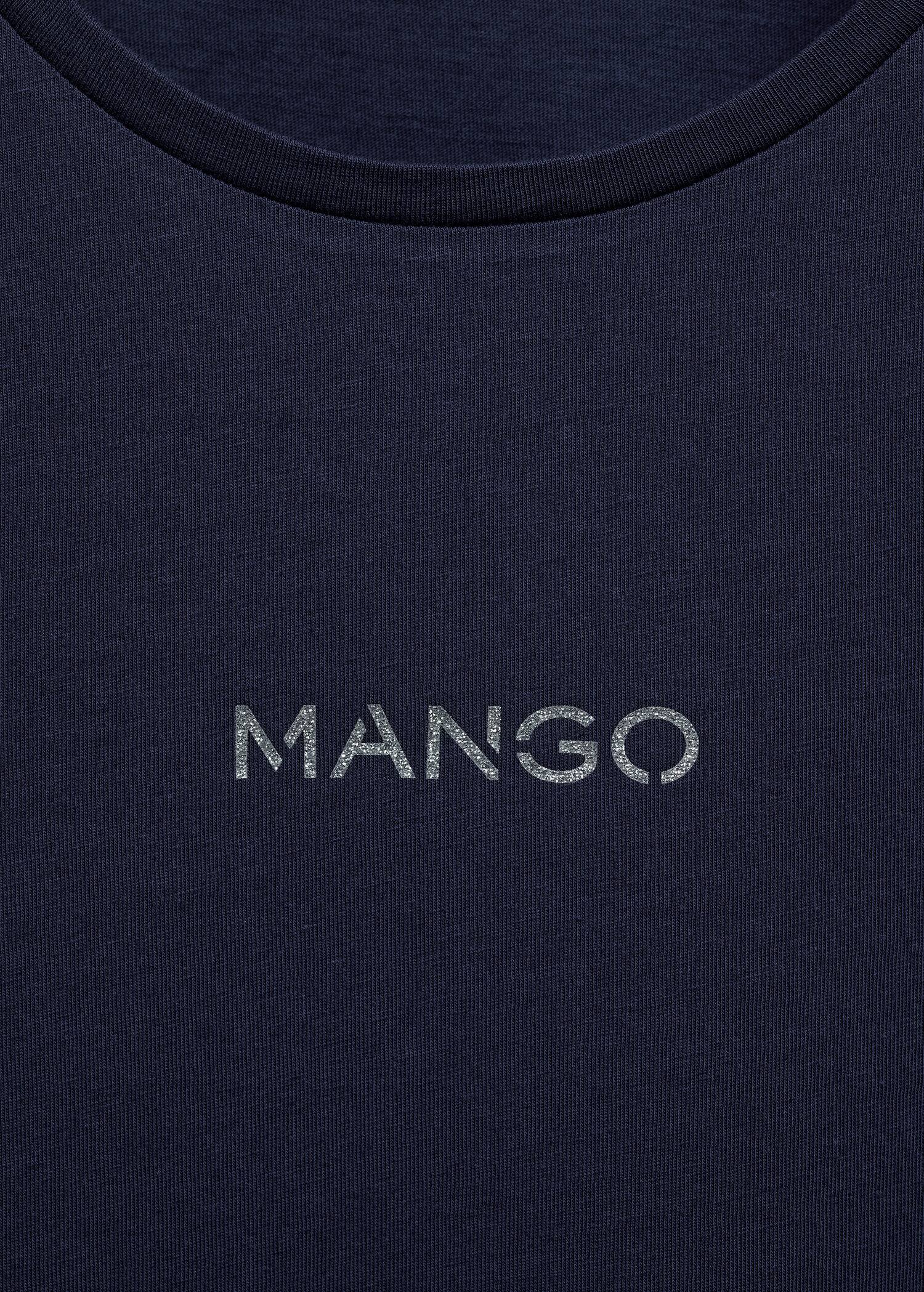 MANGO MANGOLOG-H 77020354-56 MANGO WOMEN T-SHIRT SHORT SLEEVE