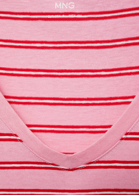 MANGO CHALAPI 77020582-85 MANGO WOMEN T-SHIRT SHORT SLEEVE