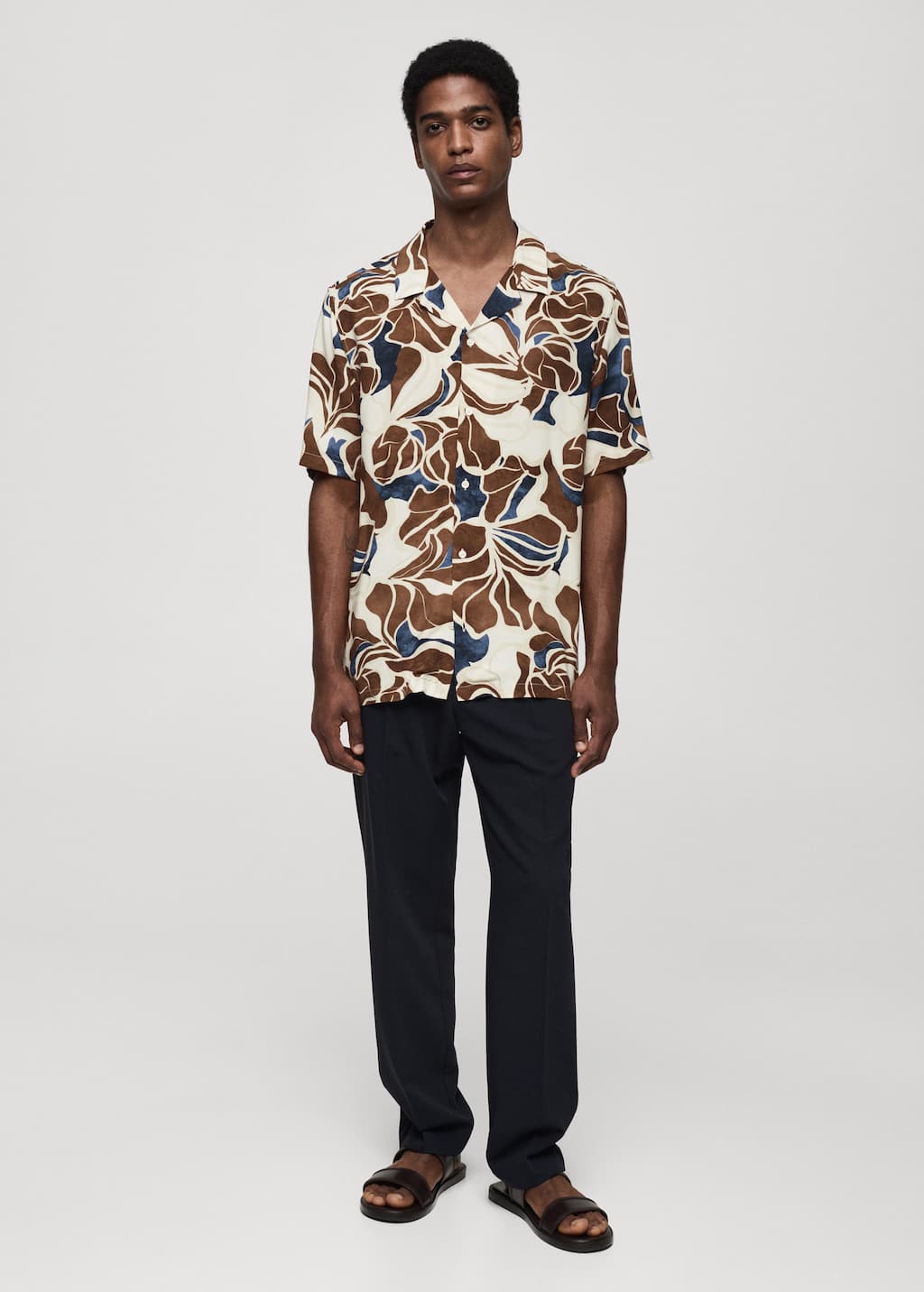 MANGO TIVOLI 77024441-28 MANGO MAN SHIRT SHORT SLEEVE