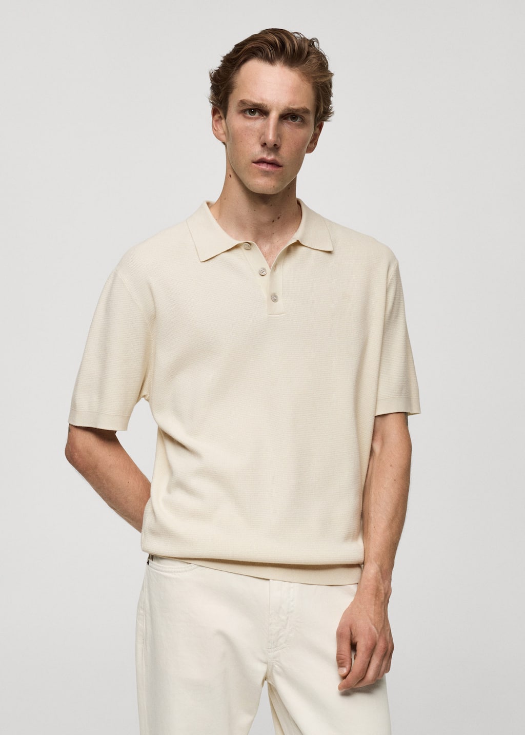 MANGO GALAXIA 77024447-02 MANGO MAN POLO SHIRT