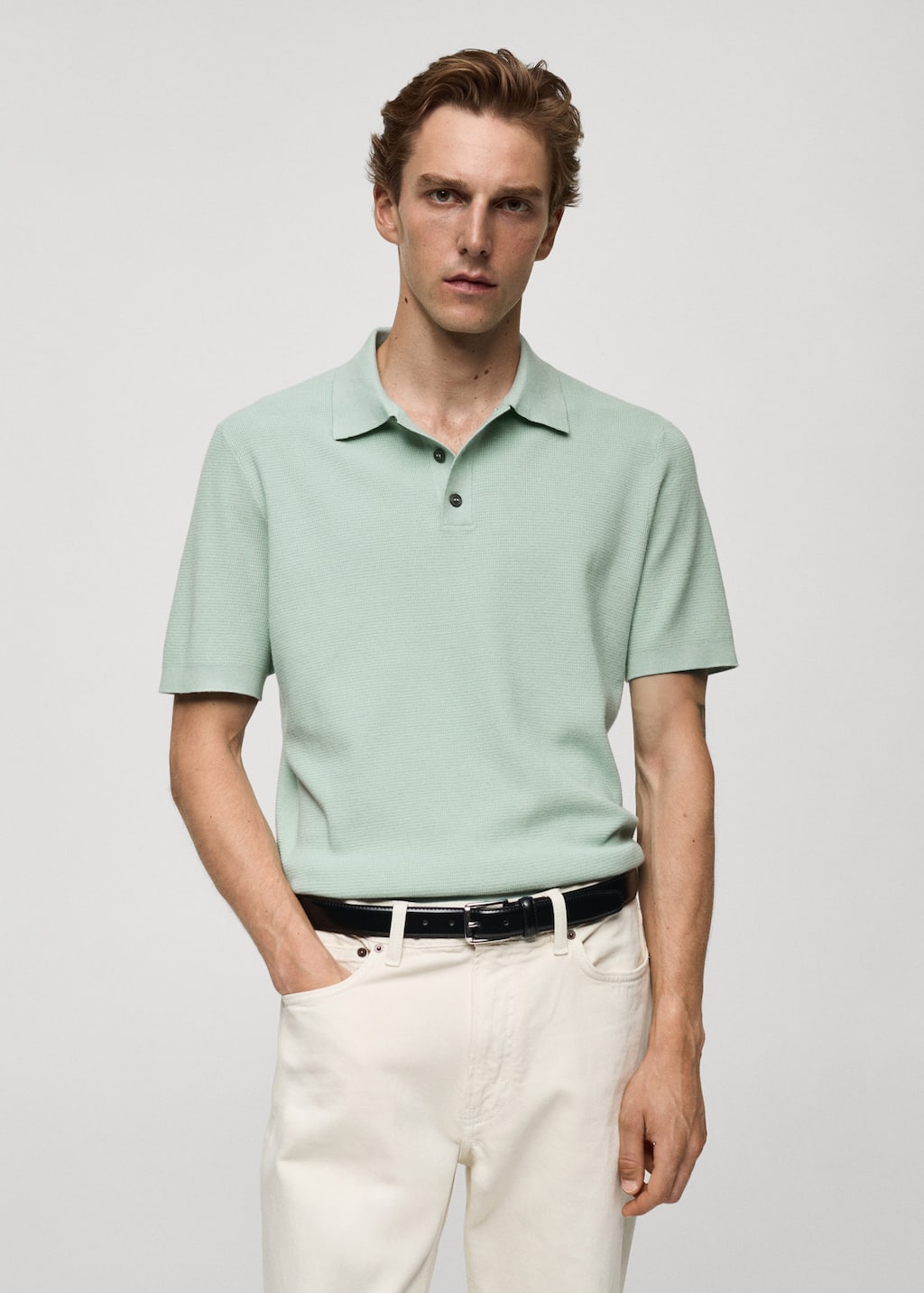 MANGO GALAXIA 77024447-45 MANGO MAN POLO SHIRT