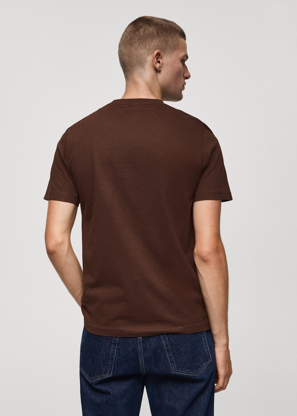 MANGO LOGOPOK-H 77027676-30 MANGO MAN T-SHIRT SHORT SLEEVE