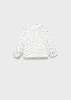 MANGO RUFUS 77029243-02 MANGO KIDS NEW BORN BABY BLOUSE