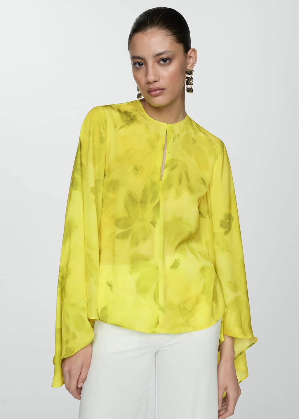 MANGO CALIPO-A 77030377-14 MANGO WOMEN BLOUSE