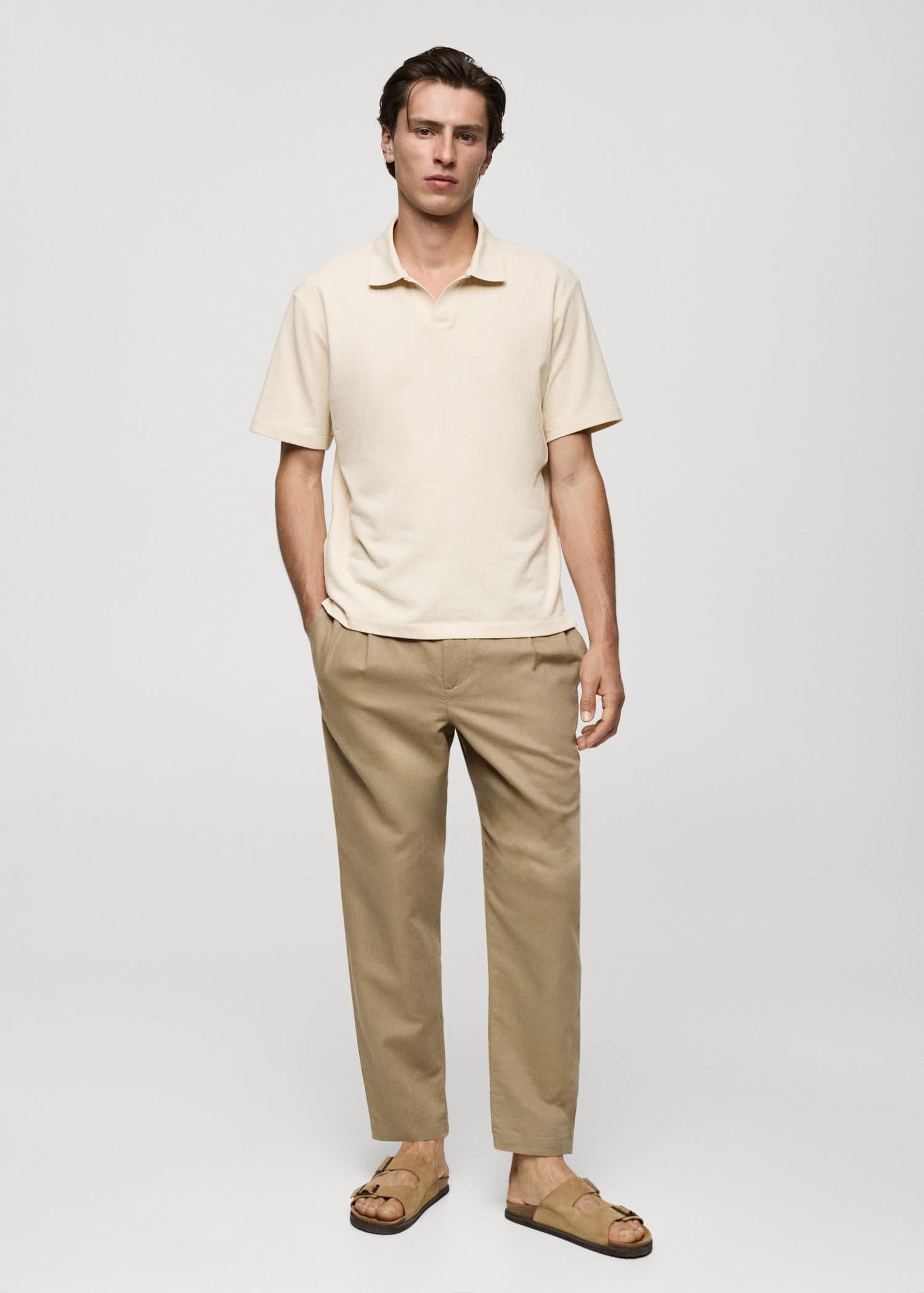 MANGO BLAI 77030608-01 MANGO MAN POLO SHIRT