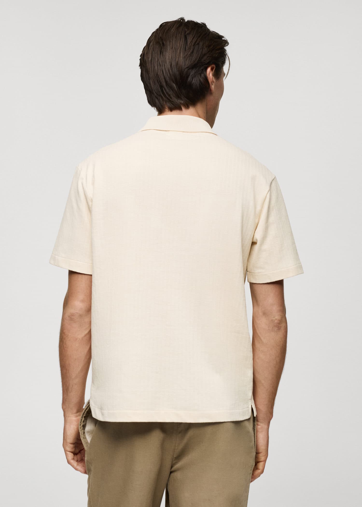 MANGO BLAI 77030608-01 MANGO MAN POLO SHIRT