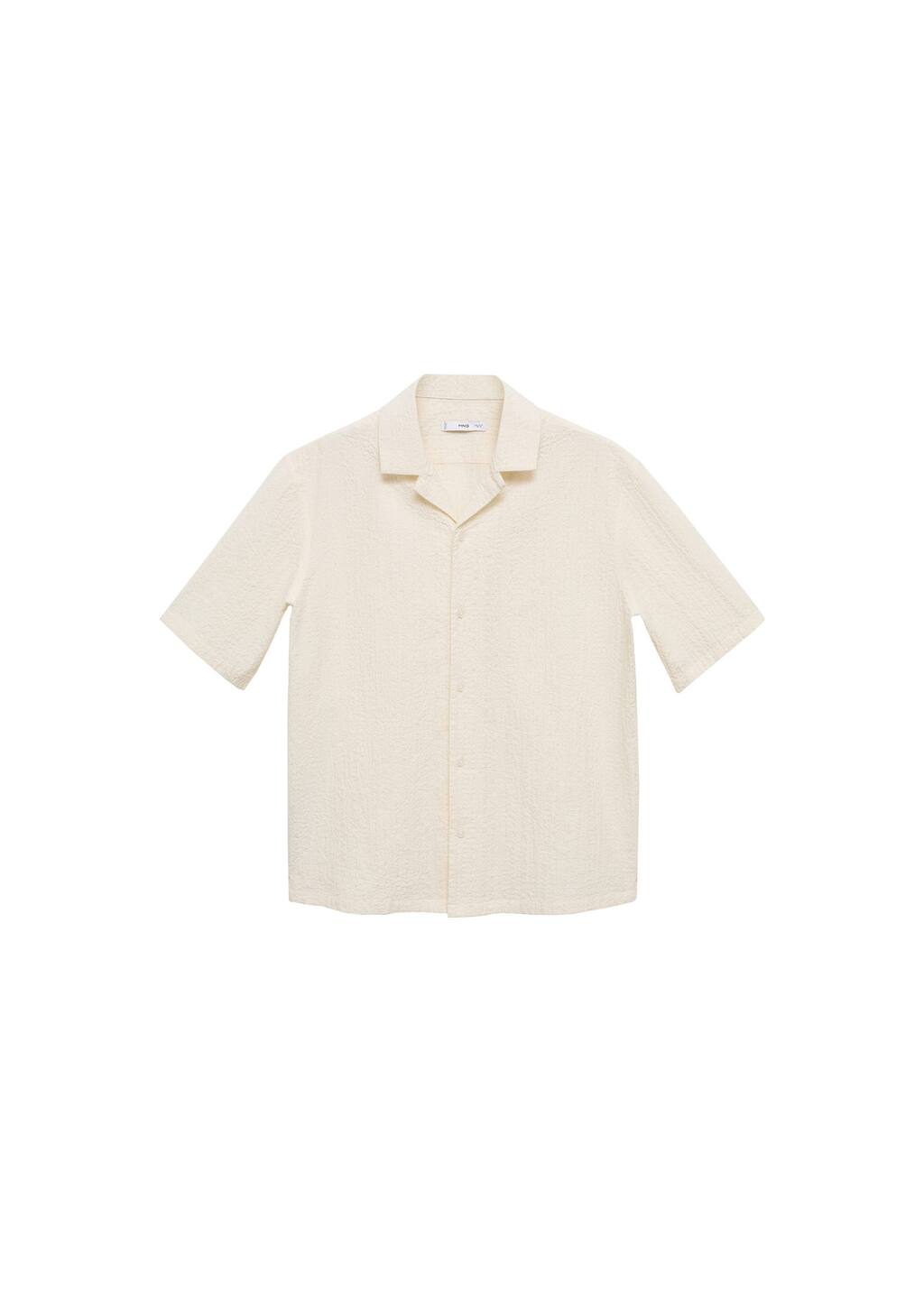 MANGO AURIOL 77032540-05 MANGO MAN SHIRT SHORT SLEEVE