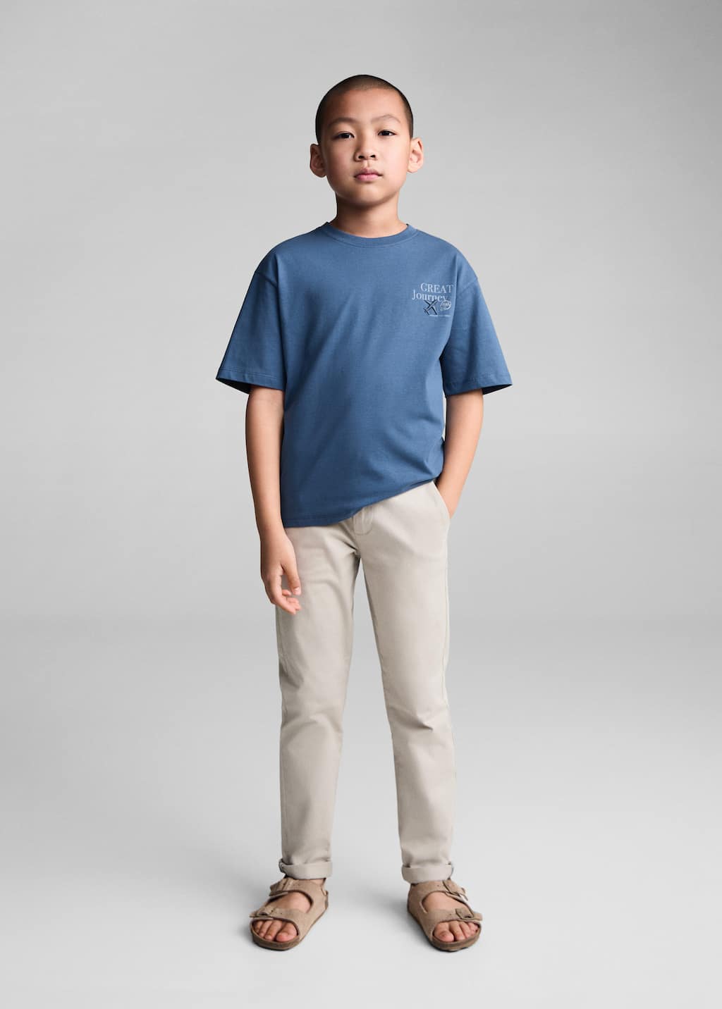 MANGO JOURNEY 77032921-52 MANGO KIDS BOY T-SHIRT SHORT SLEEVE