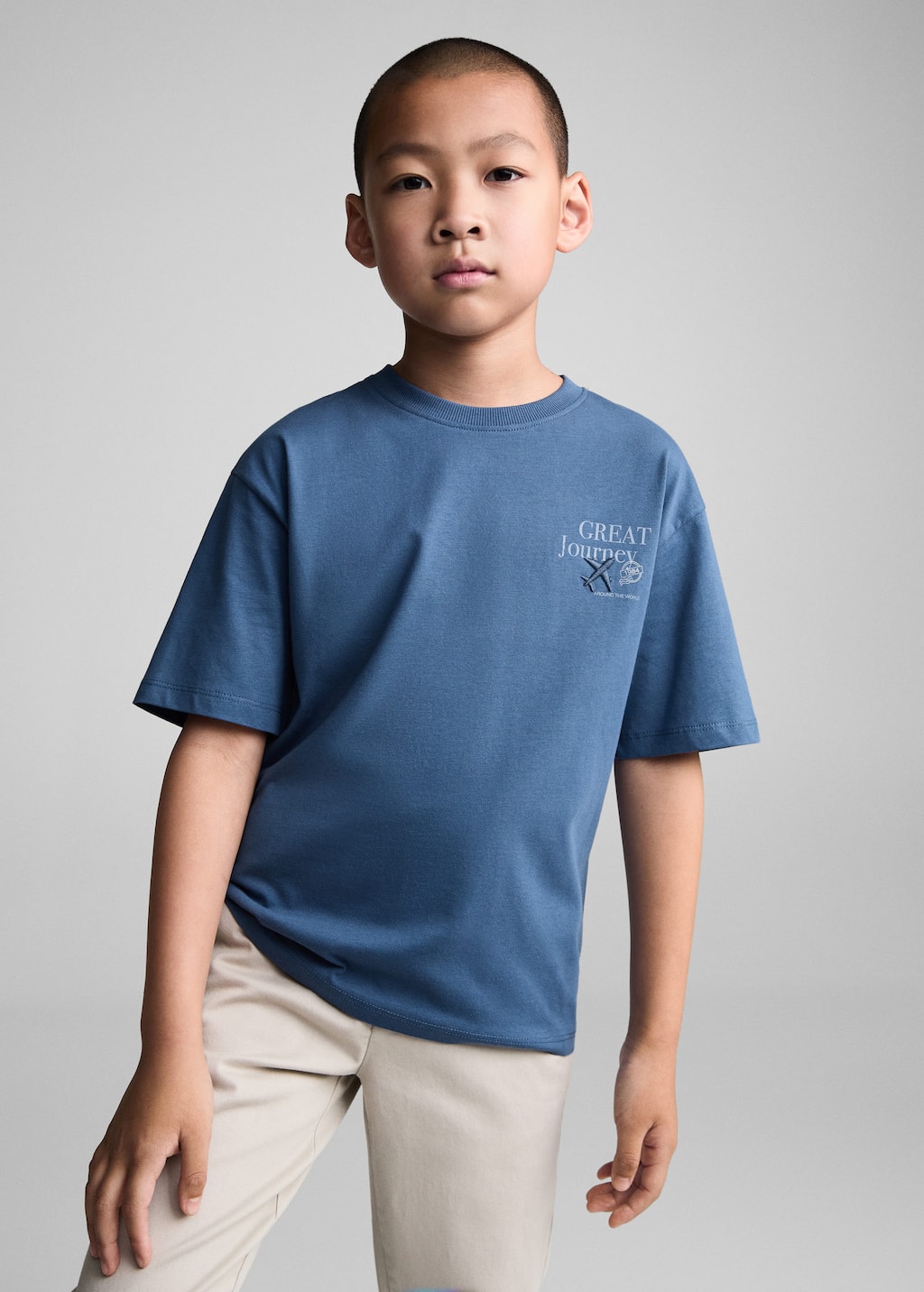 MANGO JOURNEY 77032921-52 MANGO KIDS BOY T-SHIRT SHORT SLEEVE