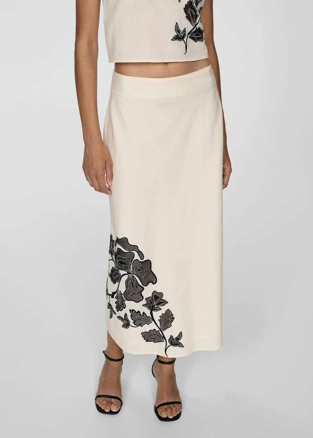 MANGO TEO-H 77035982-08 MANGO WOMEN SKIRT