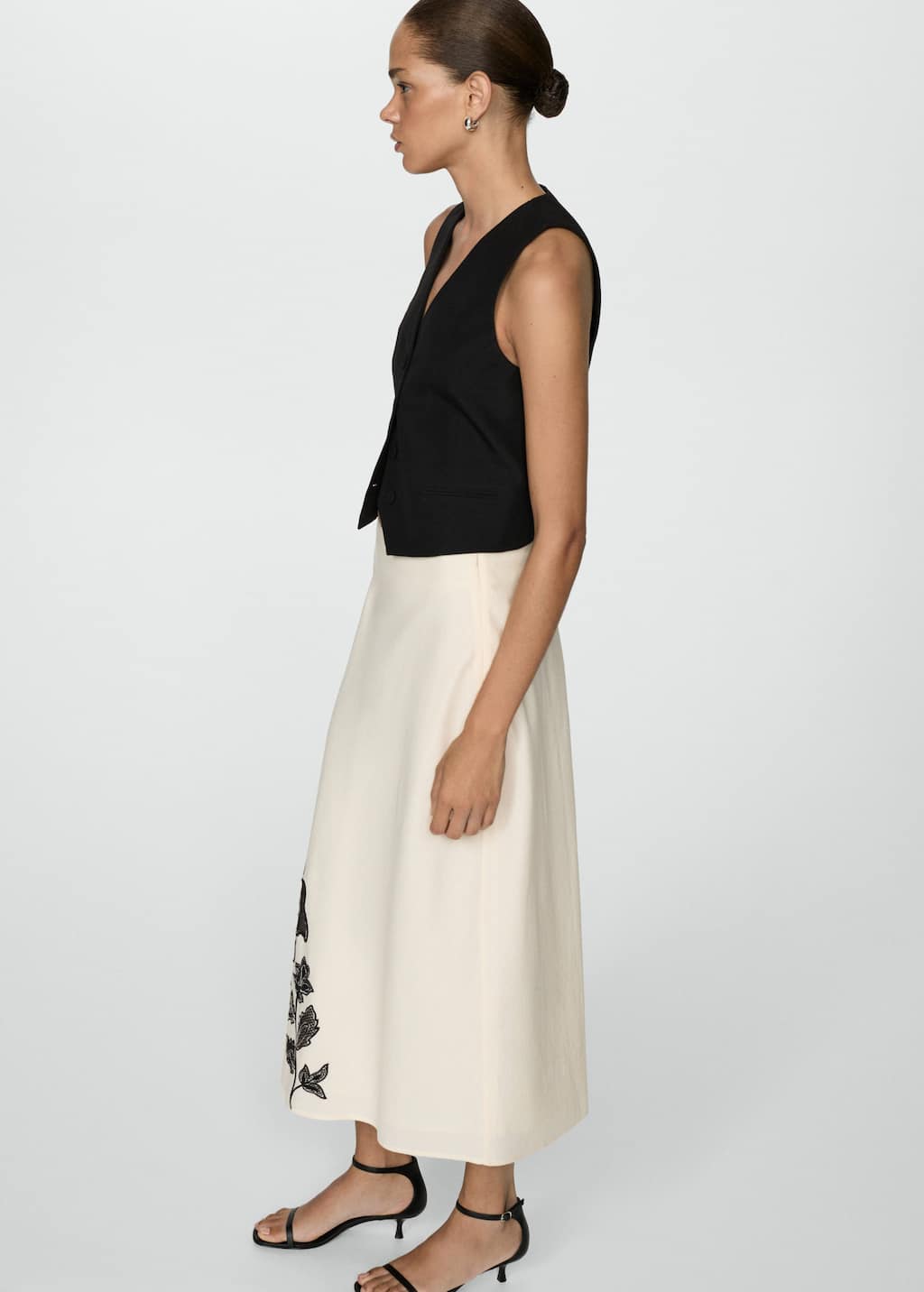 MANGO TEO-H 77035982-08 MANGO WOMEN SKIRT