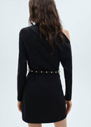 MANGO CRIS2 77037644-99 MANGO WOMEN DRESS KNEE LENGTH-6