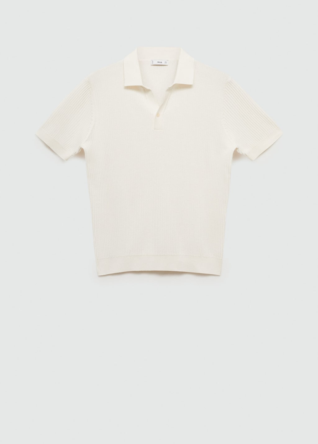 MANGO FLUIDOH-H 77037698-02 MANGO MAN POLO SHIRT