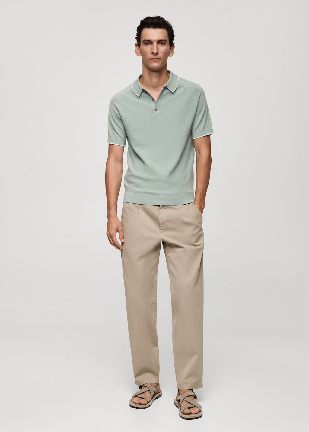 MANGO PUROH-H 77037699-45 MANGO MAN POLO SHIRT