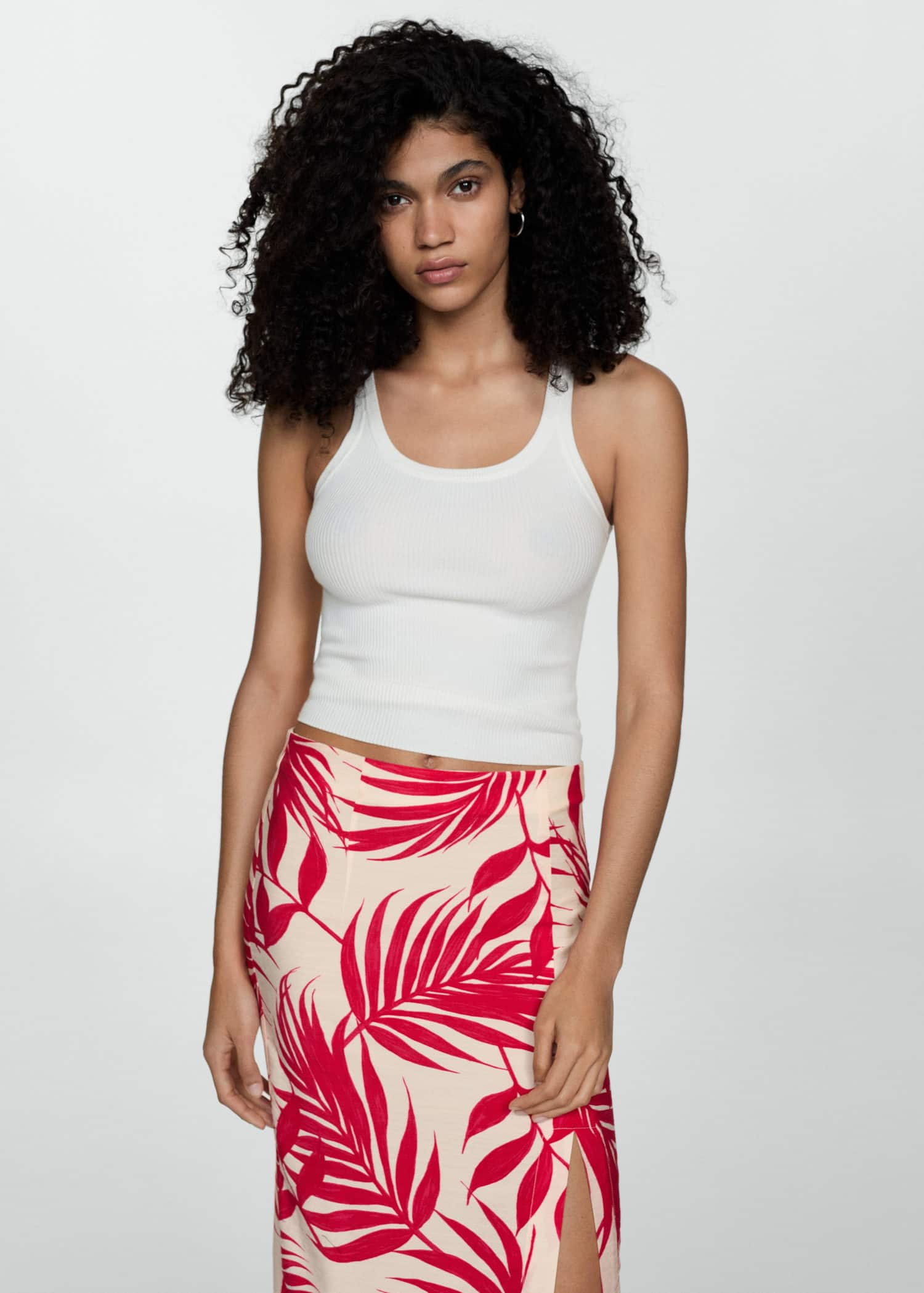 MANGO HAWAI 77040349-05 MANGO WOMEN SKIRT