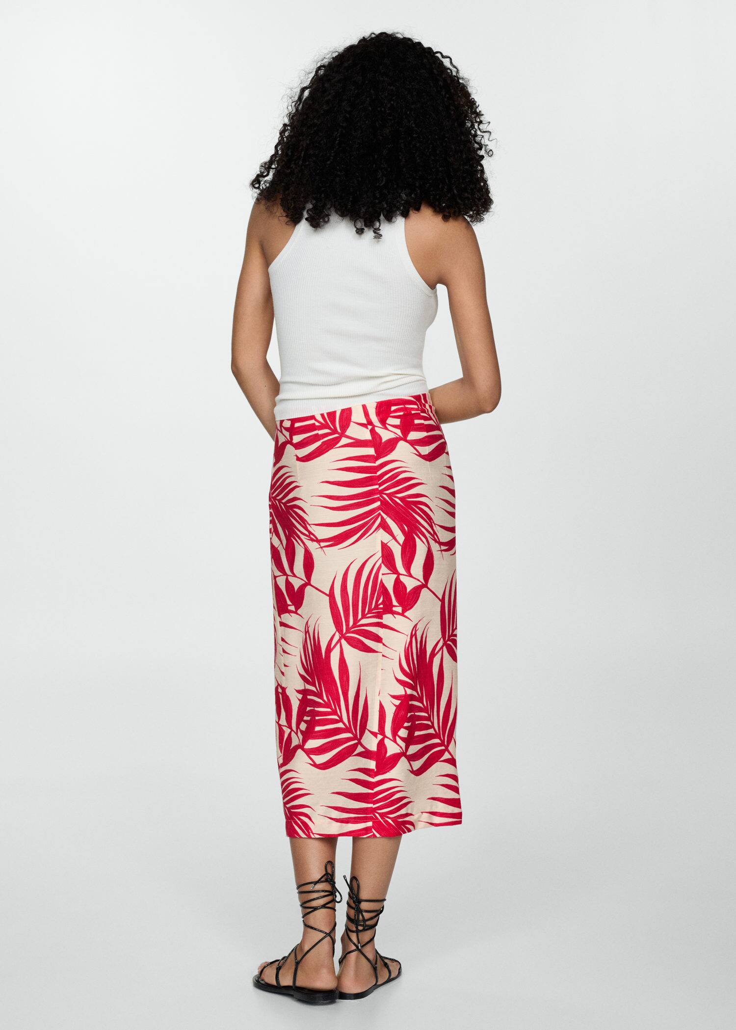 MANGO HAWAI 77040349-05 MANGO WOMEN SKIRT