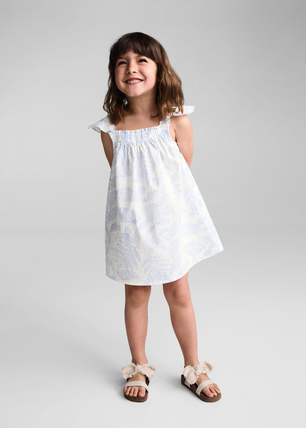 MANGO GUAYABA 77040367-02 MANGO KIDS BABY GIRL DRESS