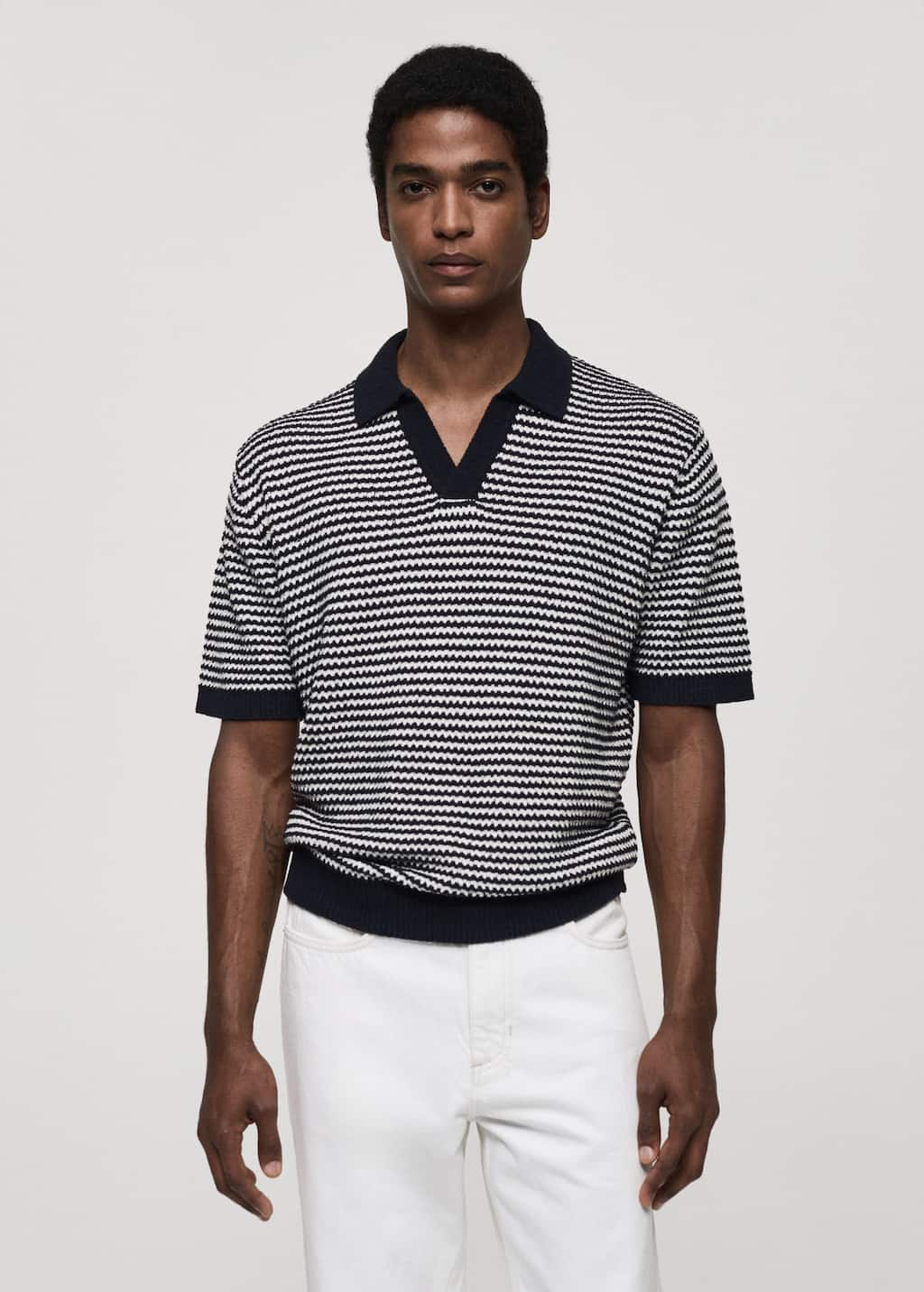 MANGO MARINO 77040589-56 MANGO MAN POLO SHIRT