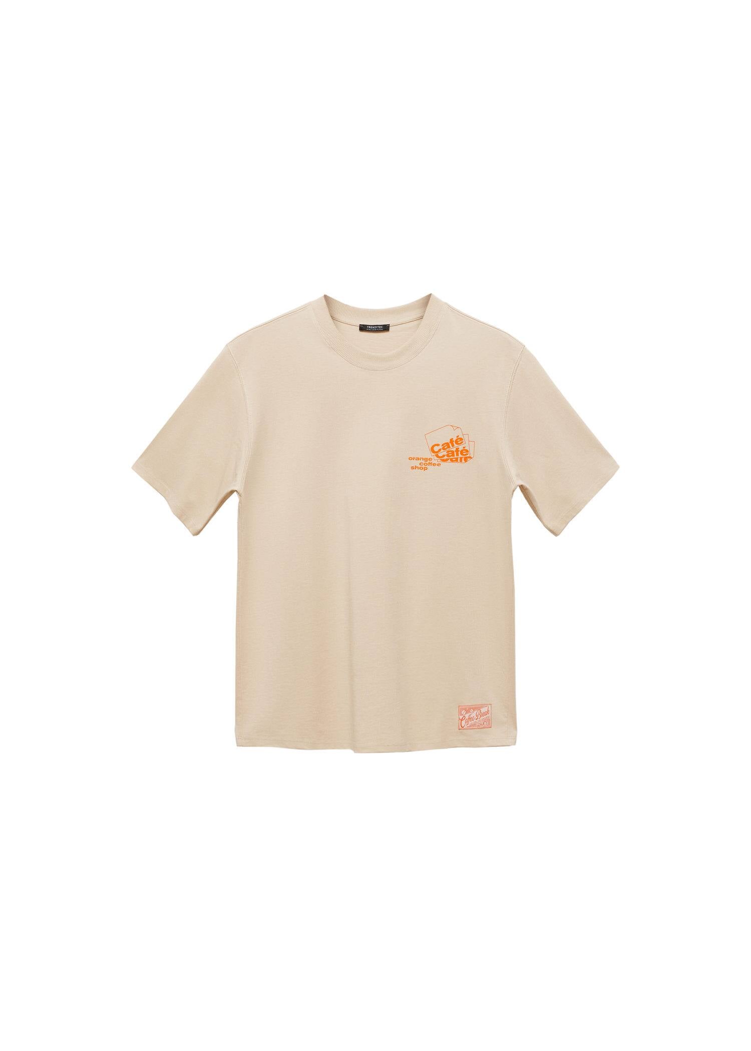 MANGO PAPERS 77040592-08 MANGO MAN T-SHIRT SHORT SLEEVE