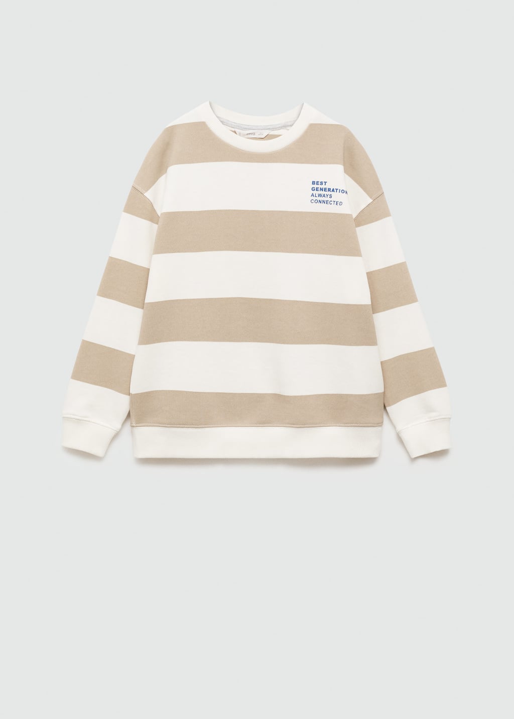 MANGO STRIPES7 77042922-07 MANGO KIDS BOY SWEATSHIRT