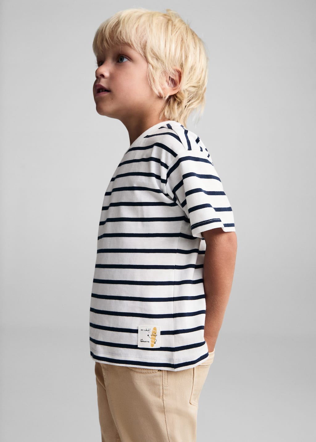 MANGO BAGUETTE 77043278-56 MANGO KIDS BABY BOY T-SHIRT SHORT SLEEVE