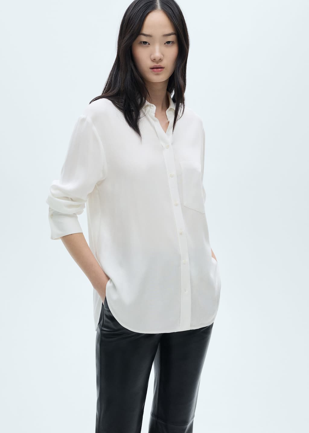 MANGO GALITA 77047667-05 MANGO WOMEN SHIRT LONG SLEEVE