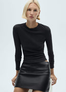 MANGO LILOCA 77047690-95 MANGO WOMEN T-SHIRT SHORT SLEEVE-1